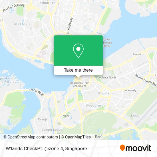 W'lands CheckPt. @zone 4地图