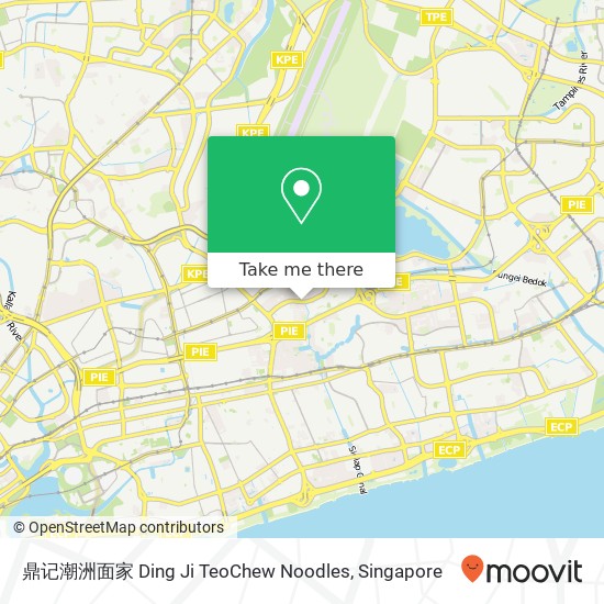 鼎记潮洲面家 Ding Ji TeoChew Noodles map