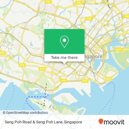Seng Poh Road & Seng Poh Lane map