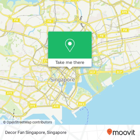 Decor Fan Singapore map