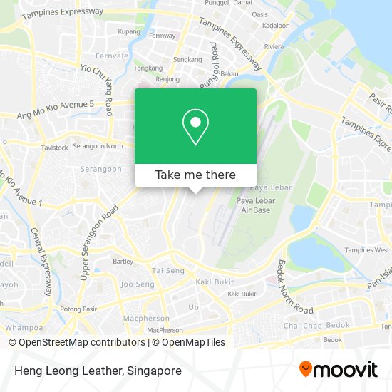 Heng Leong Leather map
