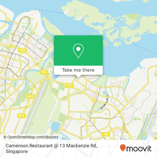 Cameroon Restaurant @ 13 Mackenzie Rd地图