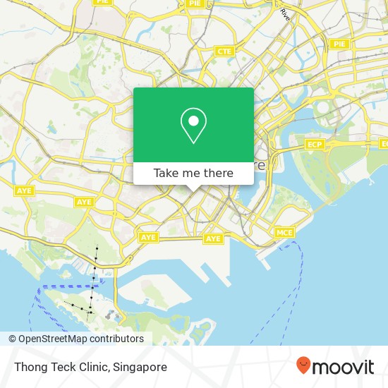 Thong Teck Clinic map
