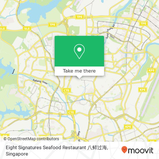 Eight Signatures Seafood Restaurant 八鲜过海地图
