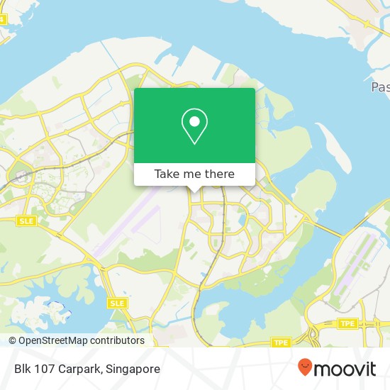 Blk 107 Carpark map