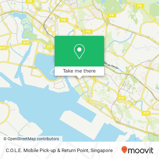C.O.L.E. Mobile Pick-up & Return Point地图