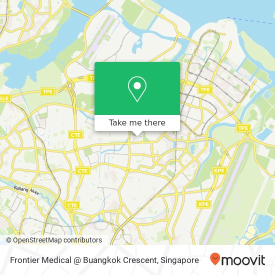 Frontier Medical @ Buangkok Crescent map