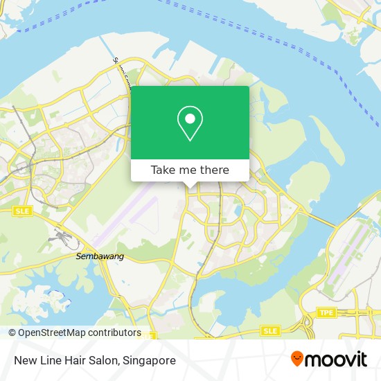 New Line Hair Salon map