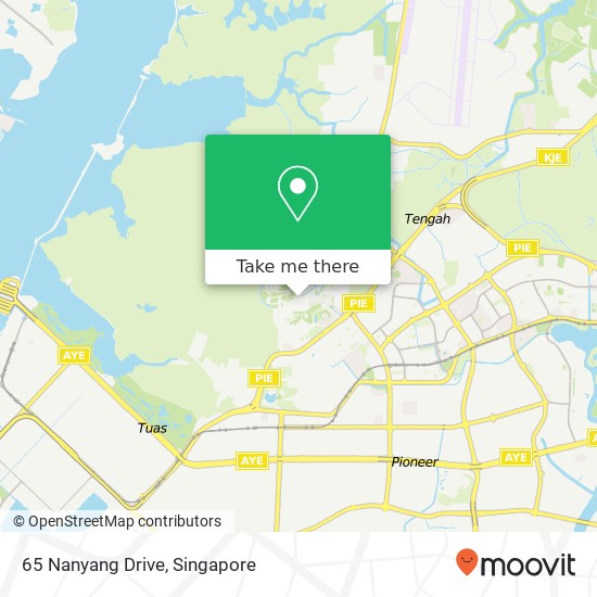 65 Nanyang Drive地图