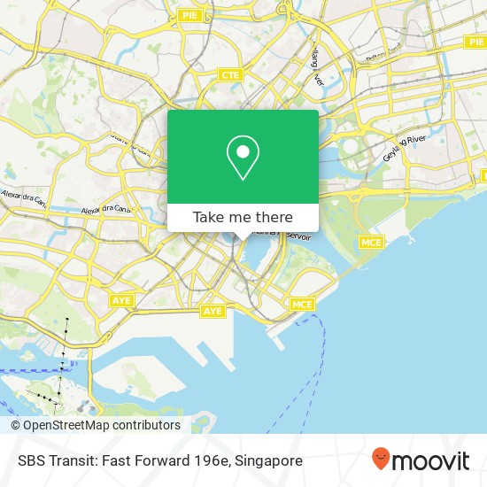 SBS Transit: Fast Forward 196e地图