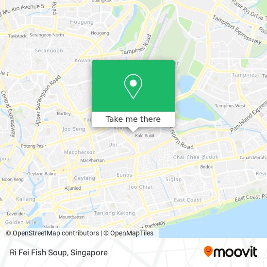 Ri Fei Fish Soup map