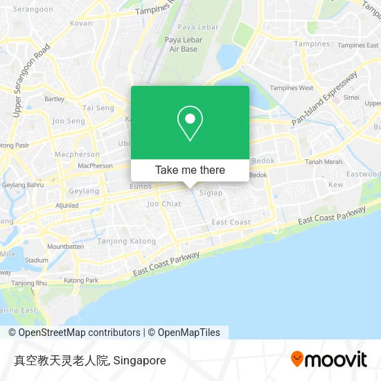 真空教天灵老人院 map