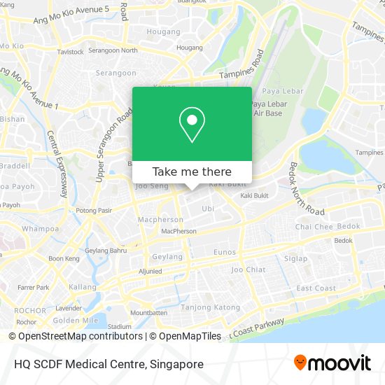 HQ SCDF Medical Centre map
