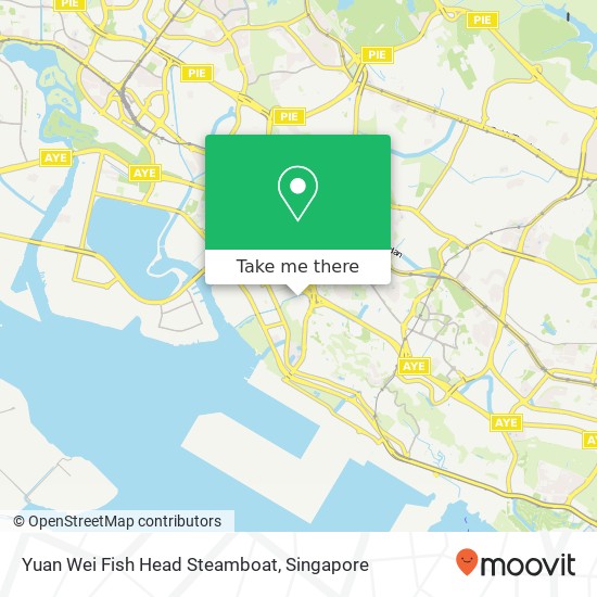 Yuan Wei Fish Head Steamboat map