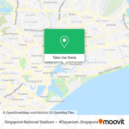 Singapore National Stadium ~ #Oquarium map