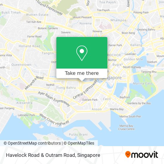 Havelock Road & Outram Road地图