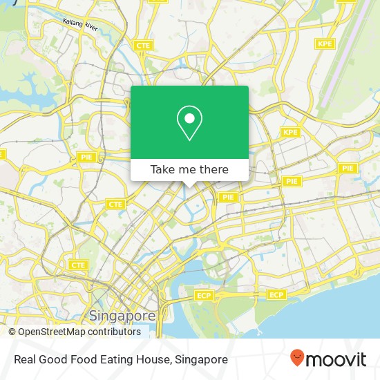 Real Good Food Eating House map