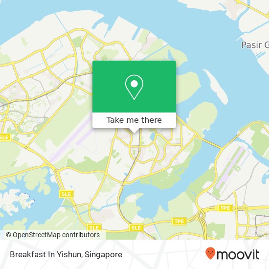 Breakfast In Yishun map