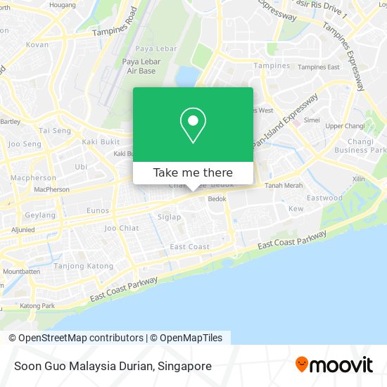 Soon Guo Malaysia Durian map