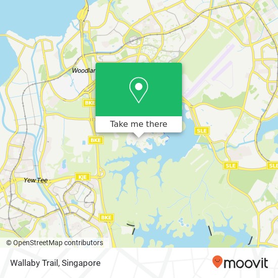 Wallaby Trail map