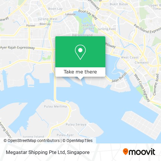 Megastar Shipping Pte Ltd map