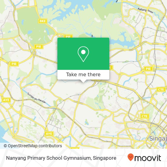 Nanyang Primary School Gymnasium map