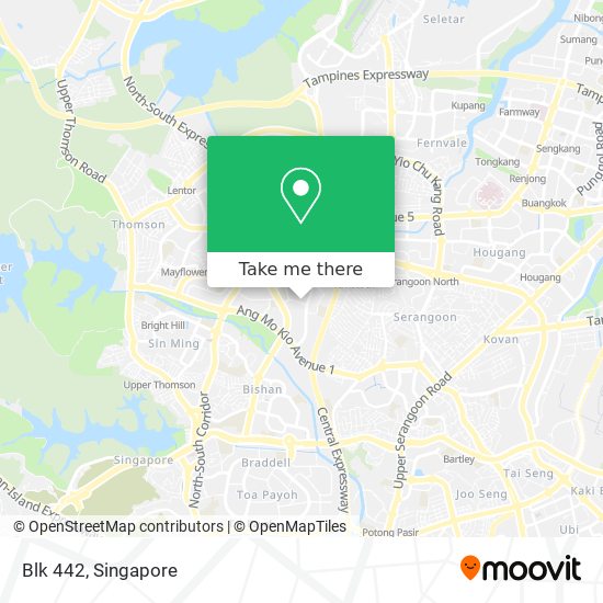 Blk 442 map