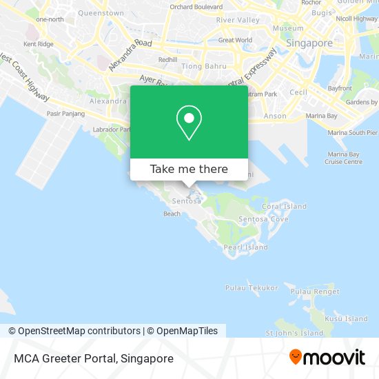 MCA Greeter Portal map