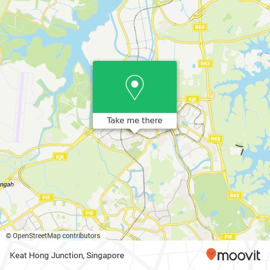 Keat Hong Junction map
