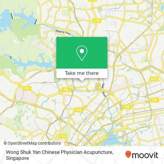 Wong Shuk Yan Chinese Physician Acupuncture map