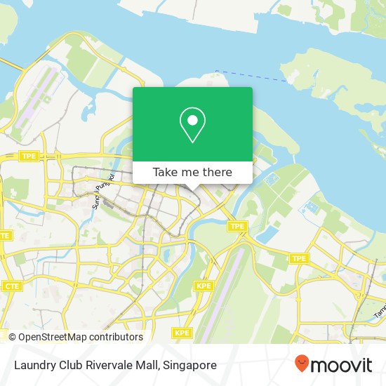 Laundry Club Rivervale Mall地图