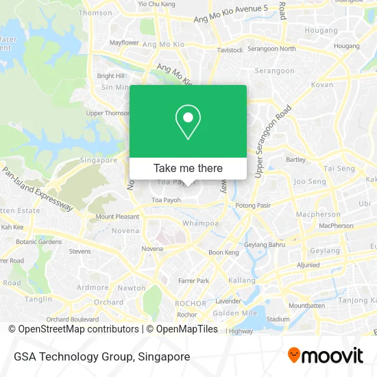 GSA Technology Group map