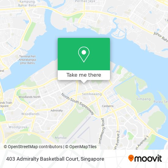 403 Admiralty Basketball Court map