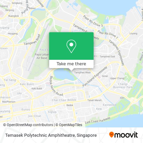 Temasek Polytechnic Amphitheatre map