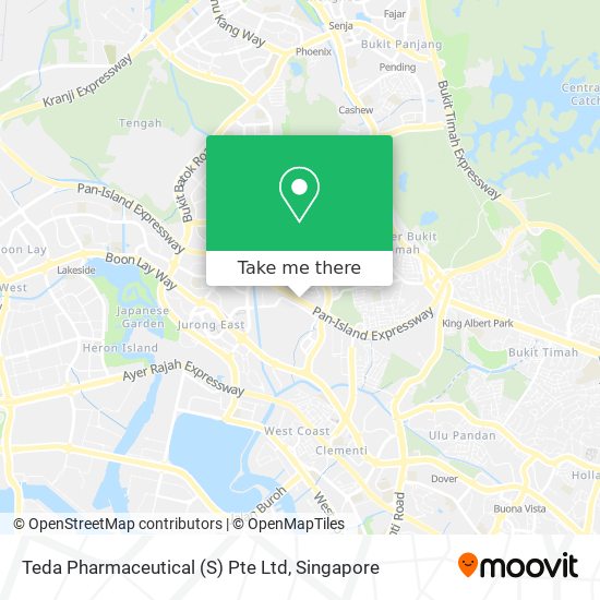 Teda Pharmaceutical (S) Pte Ltd地图