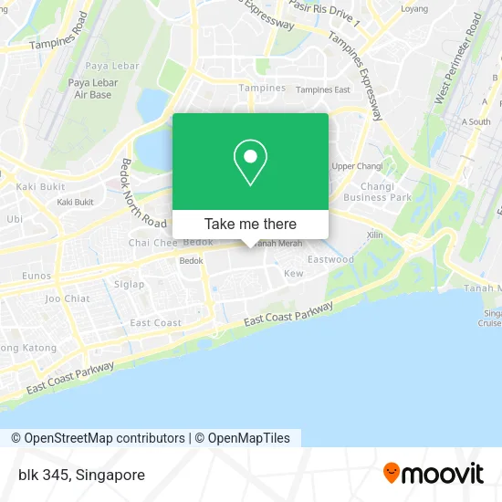 blk 345地图