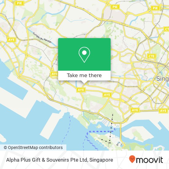 Alpha Plus Gift & Souvenirs Pte Ltd map
