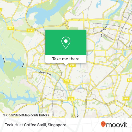 Teck Huat Coffee Stalll map