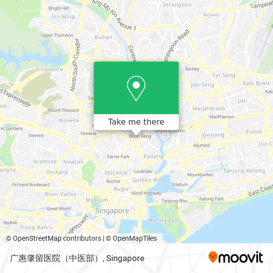 广惠肇留医院（中医部） map