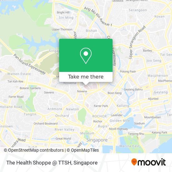 The Health Shoppe @ TTSH map