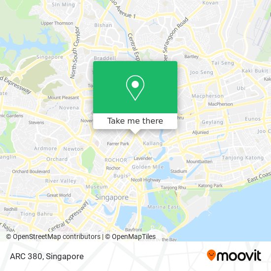 ARC 380 map