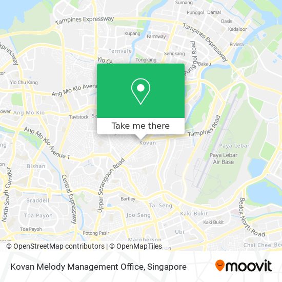 Kovan Melody Management Office map