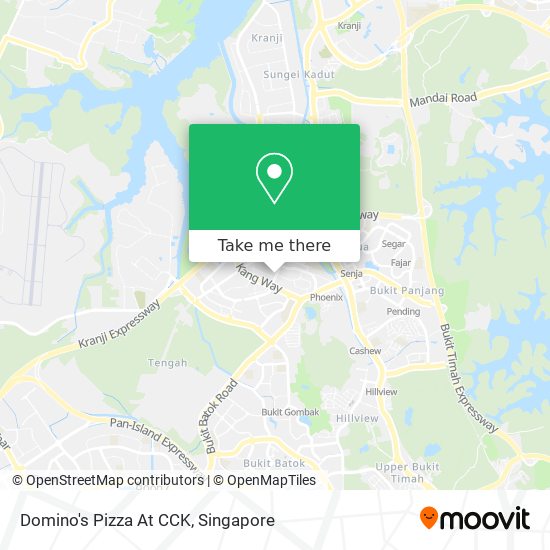 Domino's Pizza At CCK map