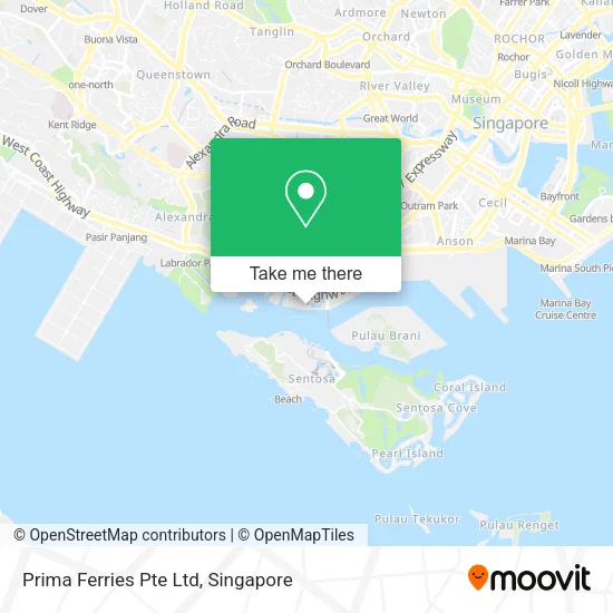 Prima Ferries Pte Ltd map