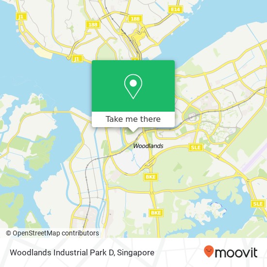 Woodlands Industrial Park D map