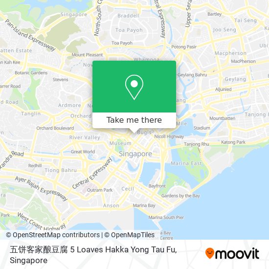 五饼客家酿豆腐 5 Loaves Hakka Yong Tau Fu map