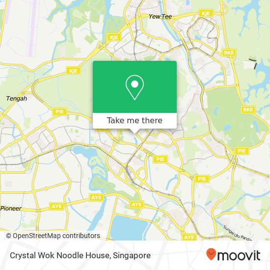 Crystal Wok Noodle House地图