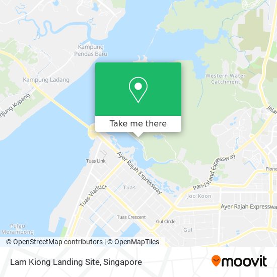 Lam Kiong Landing Site map