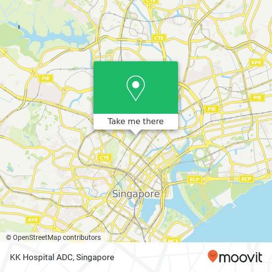 KK Hospital ADC map