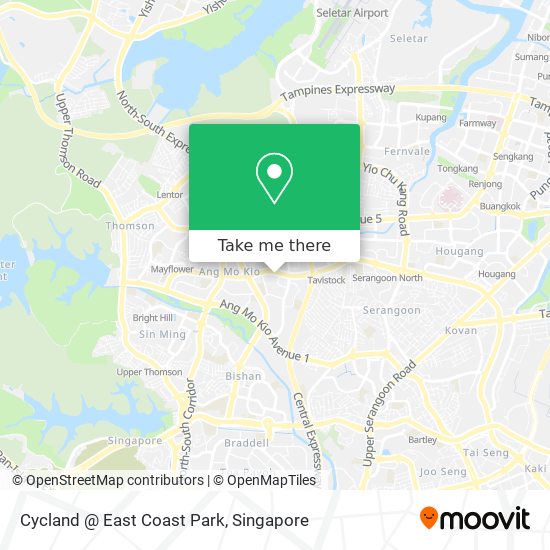 Cycland @ East Coast Park map